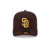 San Diego Padres 42 Tribute Fitted Cap in Brown