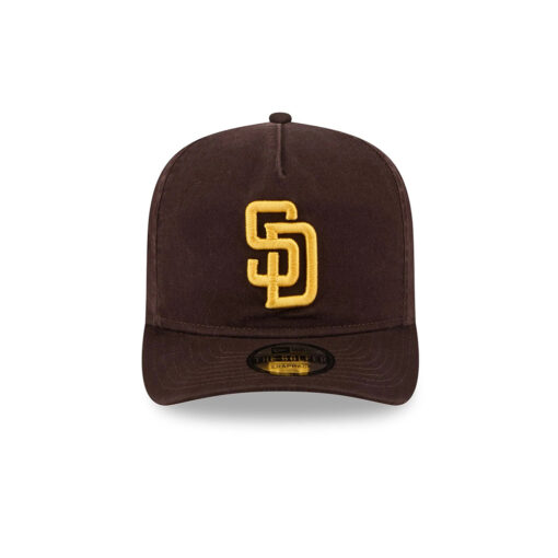 San Diego Padres 42 Tribute Fitted Cap in Brown