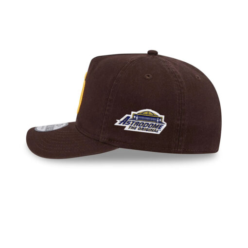 San Diego Padres 42 Tribute Fitted Cap in Brown