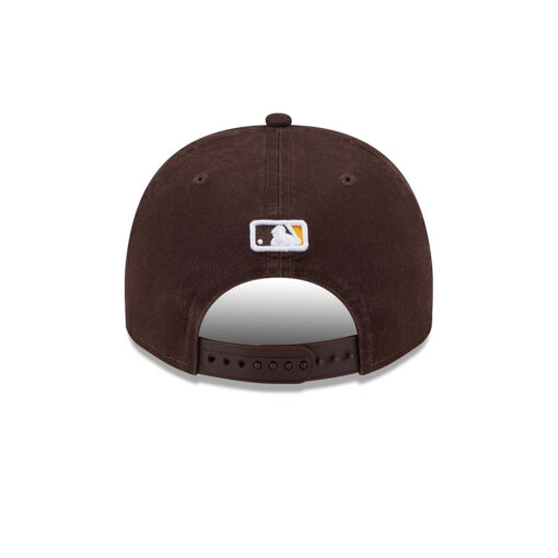 San Diego Padres 42 Tribute Fitted Cap in Brown