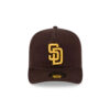 San Diego Padres 42 Tribute Golfer Cap in Brown