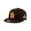 San Diego Padres 42 Tribute Retro Crown Snapback in Brown 1 San Diego Padres 42 Tribute Retro Crown Snapback in Brown