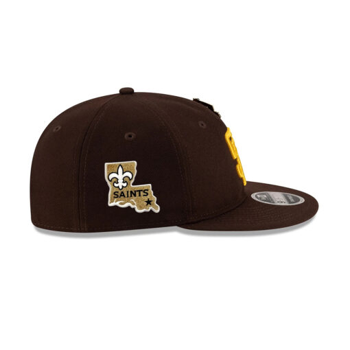 San Diego Padres 42 Tribute Retro Crown Snapback in Brown San Diego Padres 42 Tribute Retro Crown Snapback in Brown