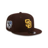 San Diego Padres 42 Tribute Snapback in Brown