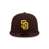 San Diego Padres 42 Tribute Snapback in Brown