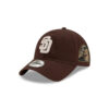 San Diego Padres Alternate Core Classic Adjustable Cap in Brown