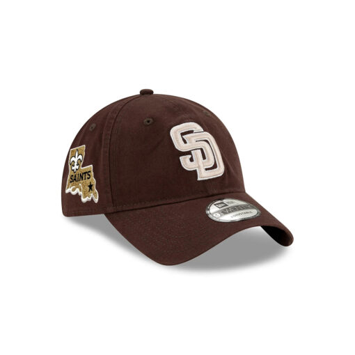 San Diego Padres Alternate Core Classic Adjustable Cap in Brown