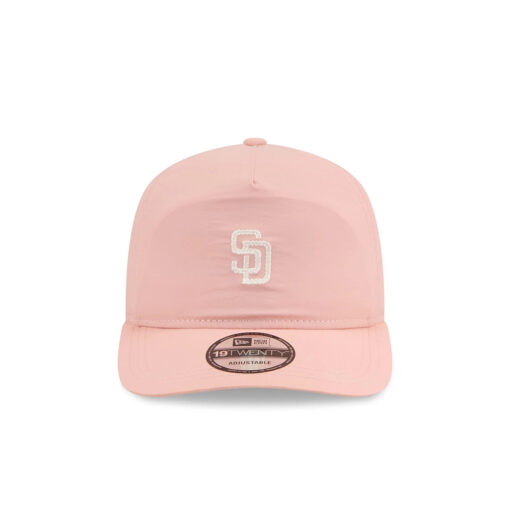 San Diego Padres Blush Crinkle Adjustable Cap in Pink