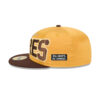 San Diego Padres Bold Satin Fitted Cap in Yellow