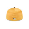 San Diego Padres Bold Satin Fitted Cap in Yellow