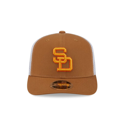 San Diego Padres Bronze Mesh Snapback in Bronze