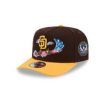 San Diego Padres Cartoon A-Frame Snapback in Brown