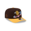San Diego Padres Cartoon A-Frame Snapback in Brown