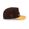 San Diego Padres Cartoon A-Frame Snapback in Brown