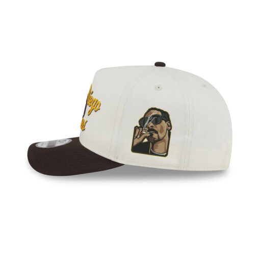 San Diego Padres Chainstitch A-Frame Snapback in White