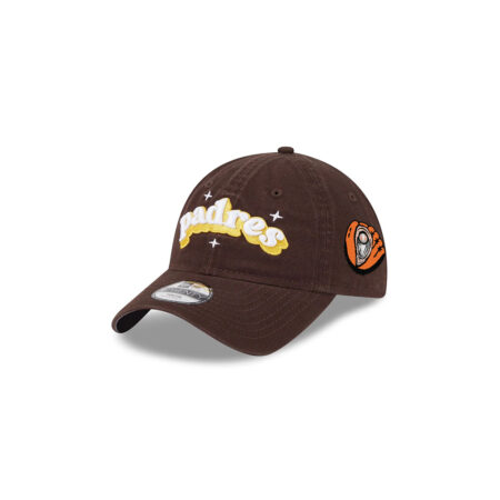 San Diego Padres Cheer Adjustable Cap in Brown