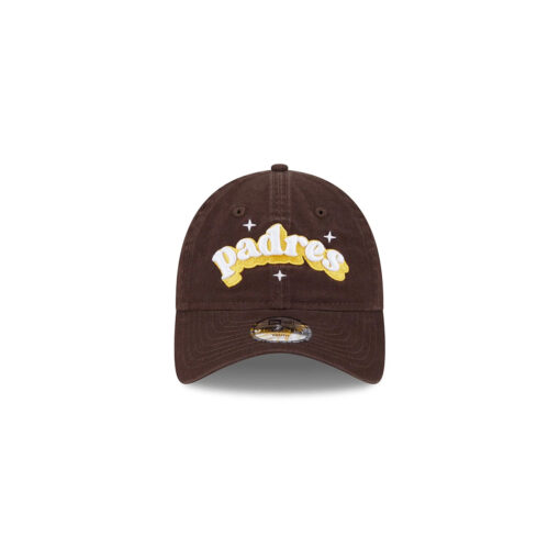 San Diego Padres Cheer Adjustable Cap in Brown