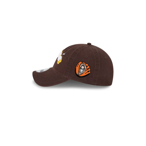 San Diego Padres Cheer Adjustable Cap in Brown