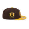 San Diego Padres Classic Tone Fitted Cap in Brown