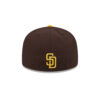 San Diego Padres Classic Tone Fitted Cap in Brown