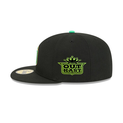 San Diego Padres Clover Tribute Fitted Cap in Black San Diego Padres Clover Tribute Fitted Cap in Black