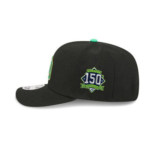 San Diego Padres Clover Tribute Stretch-Snap in Black San Diego Padres Clover Tribute Stretch-Snap in Black