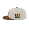 San Diego Padres Corduroy Chrome Fitted Cap in Chrome White