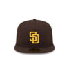 San Diego Padres Core A-Frame Fitted Cap in Brown