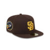 San Diego Padres Core A-Frame Fitted Cap in Brown