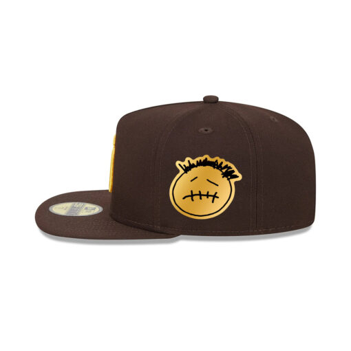 San Diego Padres Core A-Frame Fitted Cap in Brown