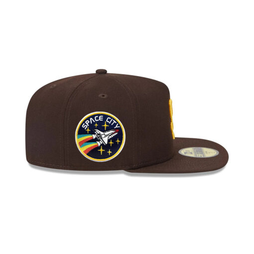 San Diego Padres Core A-Frame Fitted Cap in Brown