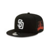 San Diego Padres Core Snapback in Black