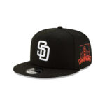 San Diego Padres Core Snapback in Black