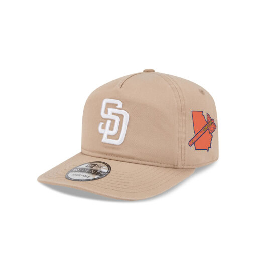 San Diego Padres Core Snapback in Light Beige