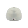 San Diego Padres Crinkle A-Frame Fitted Cap in Light Grey