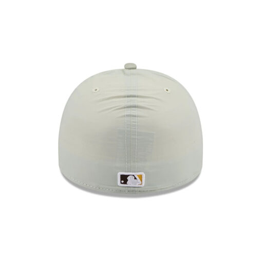 San Diego Padres Crinkle A-Frame Fitted Cap in Light Grey
