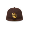 San Diego Padres Easy Retro A-Frame Fitted Cap in Brown