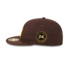San Diego Padres Easy Retro A-Frame Fitted Cap in Brown
