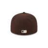 San Diego Padres Easy Retro A-Frame Fitted Cap in Brown