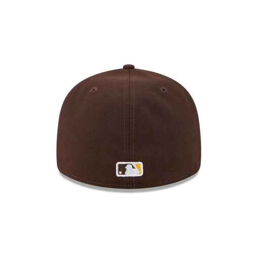 San Diego Padres Easy Retro A-Frame Fitted Cap in Brown