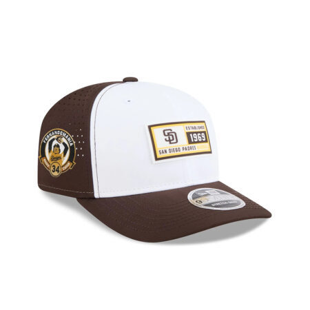 San Diego Padres Est. Patch Stretch-Snap in White