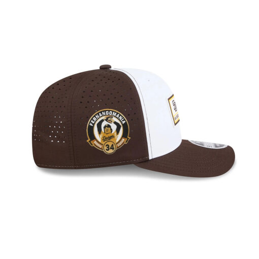 San Diego Padres Est. Patch Stretch-Snap in White