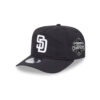 San Diego Padres Everyday Nylon Golfer Cap in Black