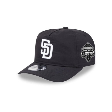 San Diego Padres Everyday Nylon Golfer Cap in Black