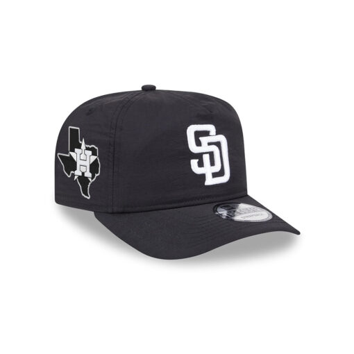 San Diego Padres Everyday Nylon Golfer Cap in Black