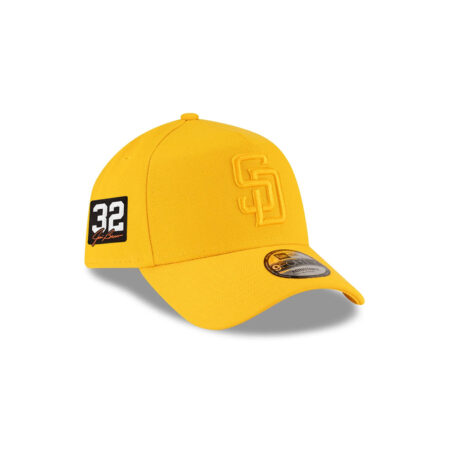 San Diego Padres Gold Logo A-Frame Snapback