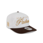 San Diego Padres Gold Script Adjustable Cap