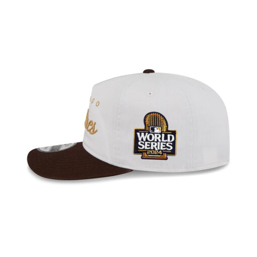 San Diego Padres Gold Script Adjustable Cap