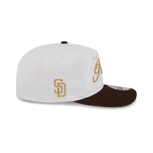 San Diego Padres Gold Script Adjustable Cap