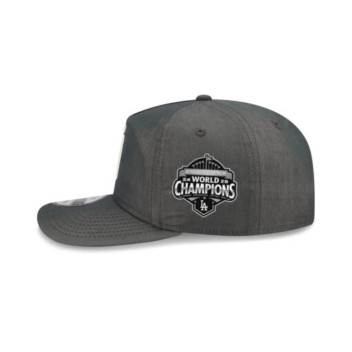 San Diego Padres Heather Nylon Adjustable Cap in Heather Gray
